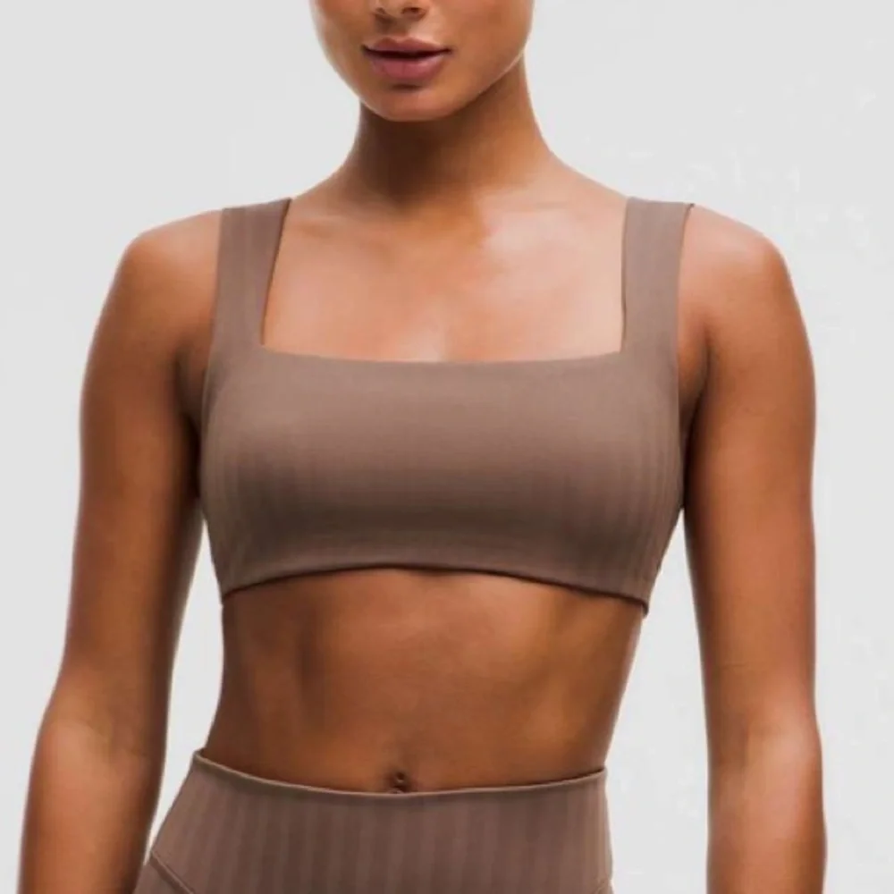 Lululemon Wunder Under Bra *Light Support *Tonal Stripe EUC Size XL - Picture 1 of 7